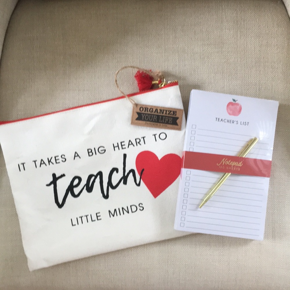 NWT Teacher Notes/ pen & Pencil case